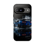 Camaro ZL1 Phone Case, Blue Track Smoke Studio Cover