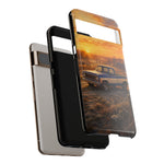 73 Chevy C10 Square body Truck Two-Tone Sunrise Tough Phone Case