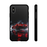 Z06 C8 Phone Case, Red Smoke Studio Reflection Cover