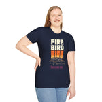 Firebird Retro Sunset Car T-Shirt Classic Muscle Graphic Tee