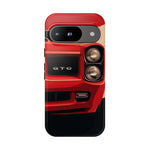 Red Classic GTO Car phone case | Tough phone cover, vintage muscle car design