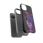 Neon Parrot Cocktails phone case | Tough Cases