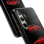 Red 370Z Sports Coupe Tough Phone Case for JDM Enthusiasts