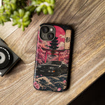 Black 300ZX Phone Case, Cherry Blossom Torii Art Tough Cover