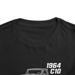 Toddler 1964 Chevy C10 T-Shirt | Vintage C10 Truck Minimalist Graphic Tee