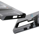 Silver C4 ZR1 Front View phone case | tough case for Vette Drivers