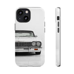 White Impala Phone Case, Classic 64 Lowrider Style Cover, Gift for Guys