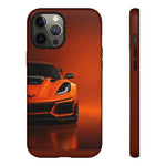 Orange C7 ZR1 Studio Front Tough Phone Case