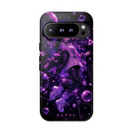 Chillout Floating Anime Girl Phone Case – Dreamy Vaporwave Aesthetic