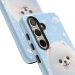 Samoyed Kawaii Snowball Chibi Pet Dog Breed Art Tough Phone Case