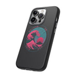 Great Dream Wave Circular Badge Vaporwave Phone Case – Japanese Aesthetic