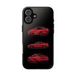 Red MR2 JDM Sports Car Phone Case Tough Multi View