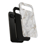 White Marble Pattern Phone Case | Tough Cover