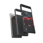 Charger Hellcat Widebody Red Rain Art Phone Case