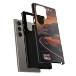 Datsun 240Z Classic JDM Sports Car Sunset Art Tough Phone Case