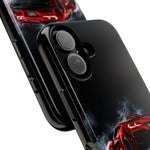 Z06 C8 Phone Case, Red Smoke Studio Reflection Cover
