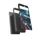 C8 Rain Tunnel Phone Case Racing Tough Case for Corvette Drivers