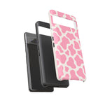 Pink Cowprint  Art Tough Phone Case
