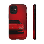 Red NSX Phone Case, 90s JDM Supercar Legend Tough Cover, Mens Gift