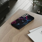 Supra MK4 Neon Tunnel Tough Phone Case