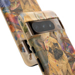 Guilty French Bulldog Phone Case, Confetti Watercolor Cover