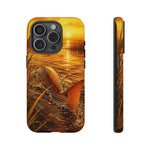 Redfish Fishing Phone Case Marsh Angler Tough Cover Gift