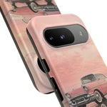 1957 Chevy Bel Air Blush Cream Tough Phone Case for Classic Car Fans