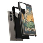 Tarpon Fishing Phone Case Saltwater Angler Tough Cover Gift