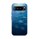 Amberjack School Phone Case, Open Water Sunlight Tough Cover