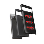 Z28 Red Triview Phone Case Classic Car Illustration