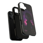 Melancholy Data Poster Phone Case, Glitch Anime Sky Tough Cover