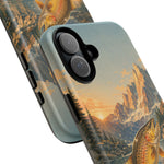 Leaping Golden Trout Lake Scene phone case | Tough Cover
