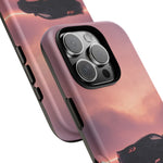 C8 Corvette Silhouette Pastel Horizon Case
