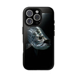 Tarpon Fishing Phone Case, Saltwater Portrait Black Cover, Gift