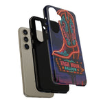 Neon Cowboy Boot phone case | High Noon Saloon design