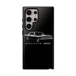 Vintage Galaxie 500 Phone Case | Classic Car Illustration, Black