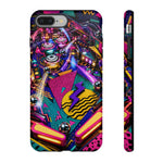 Neon 80s Pinball Pattern phone case | Tough Cases