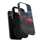 Red Sports Car NSX Phone Case | Rainy Night JDM Supercar Protection
