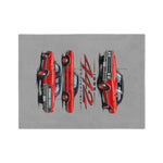 1965 Olds 442 Convertible Car blanket | Classic Muscle Car Illustration