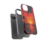 Basketball Court Sunset Phone Case | Tough Phone Case