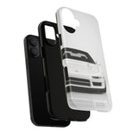 White NSX Phone Case, Retro 90s JDM Supercar Cover, Gift for Car Lovers