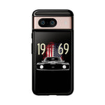1969 Camaro SS American Flag Tough Phone Case Cover Gift Art