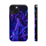 Neon Shrine Maiden phone case | Tough Case, anime vaporwave