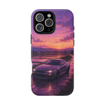 Sunset Skyline R34 Car Phone Case | Tough Phone Case