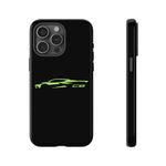 Lime Green C8 Corvette Phone Case for Chevy Fans, Tough Protective Cover
