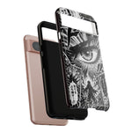 Manga Speed Lines Art Tough Phone Case