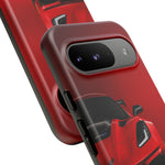 Red C7 ZR1 Corvette Studio Tough Phone Case