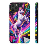 Neon Retro Rainbow Unicorn Phone Case | Tough Cases