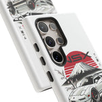 NSX Retro Mount Fuji Illustration JDM phone case | Tough Cover