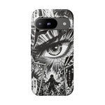 Manga Speed Lines Art Tough Phone Case